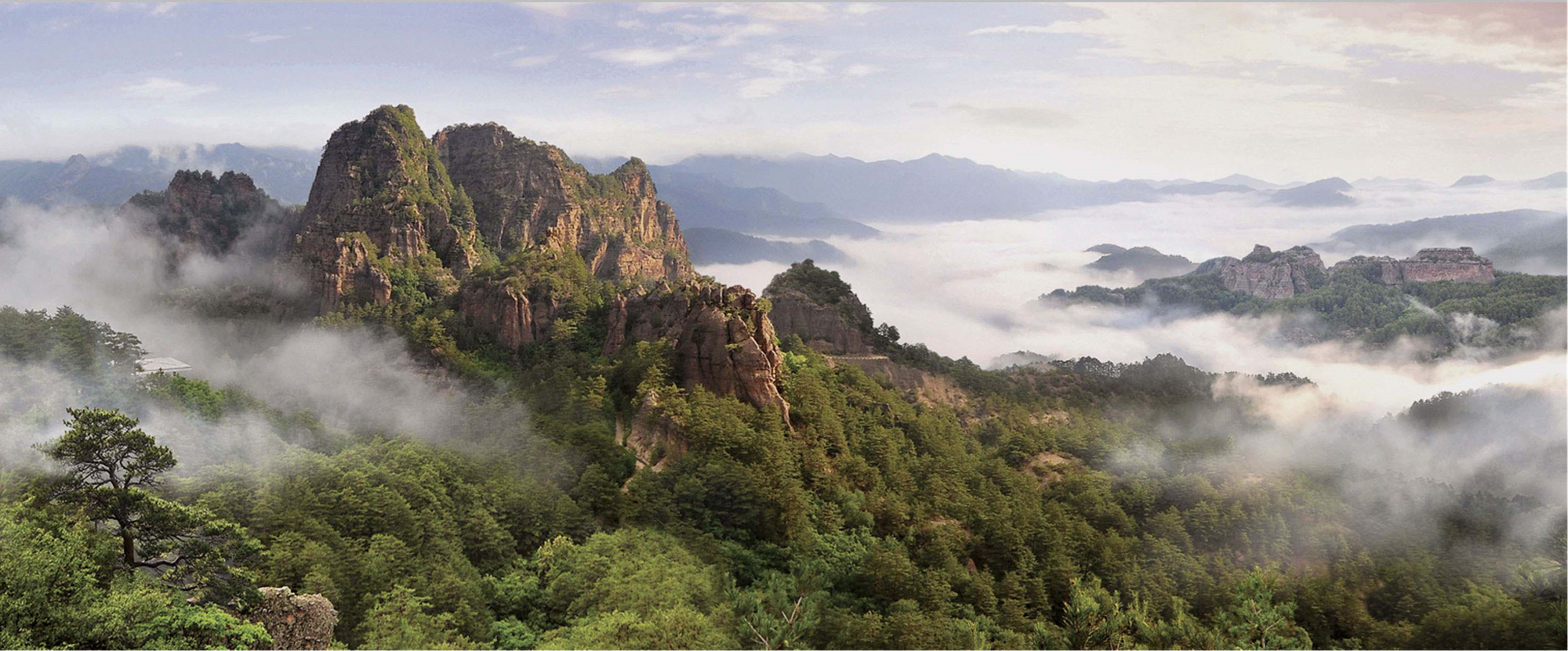 Das berühmte Chilbo-Gebirge Koreas