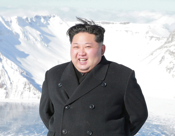Kim Jong Un und Familien in der DVR Korea